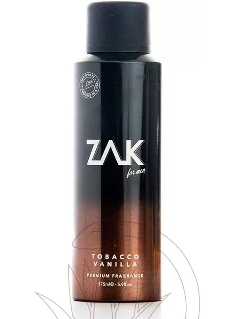 زاك عطر توباكو فانيلا من زاك - او دو تواليت - 175 مل، للرجال - Image 1